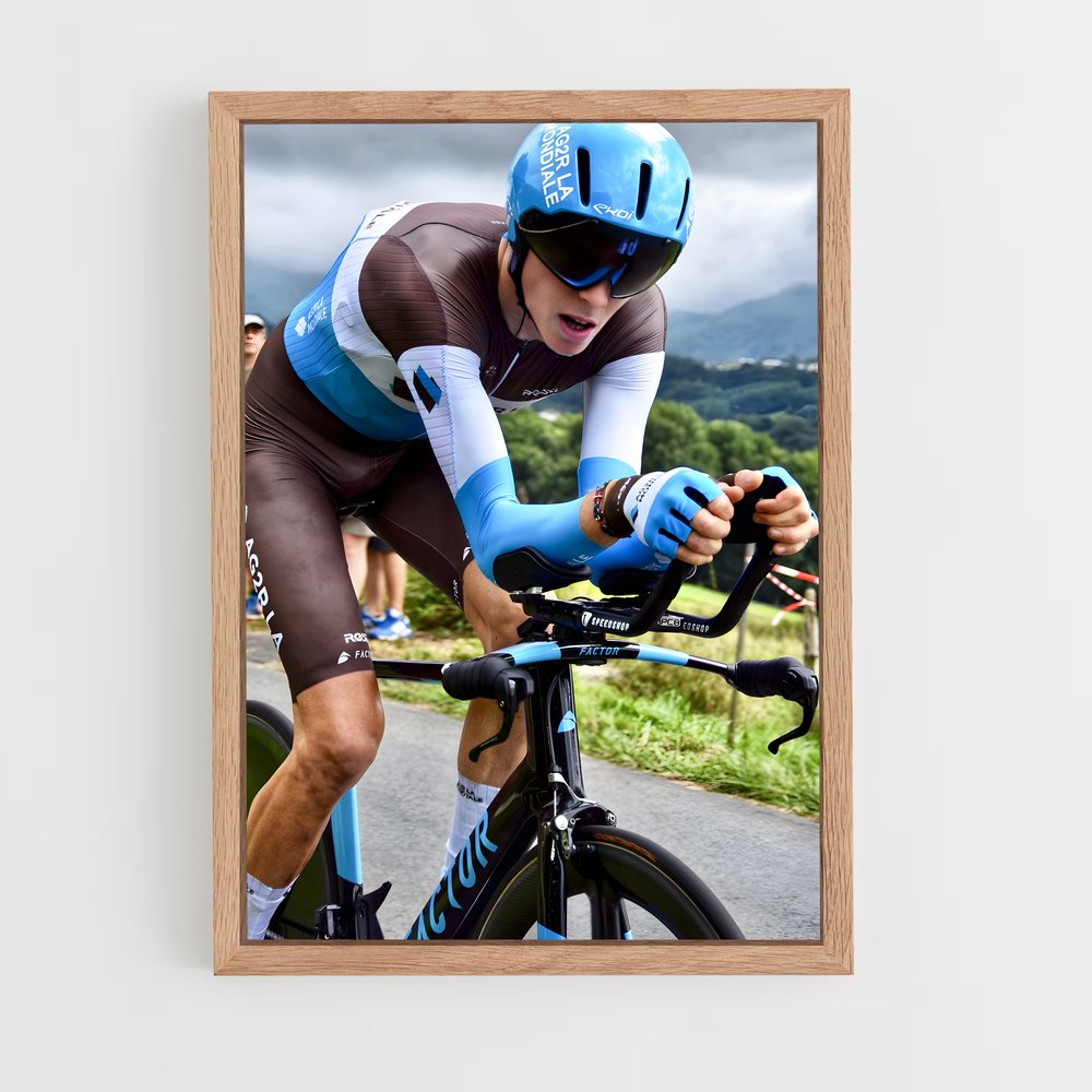 Poster L'Ascension de Romain – affiche Cyclisme (vue 4)
